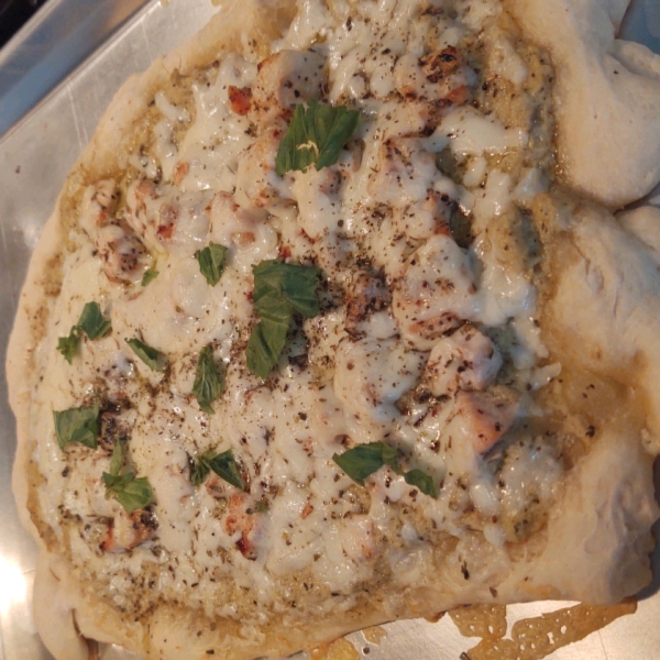 Chicken Pesto Pizza