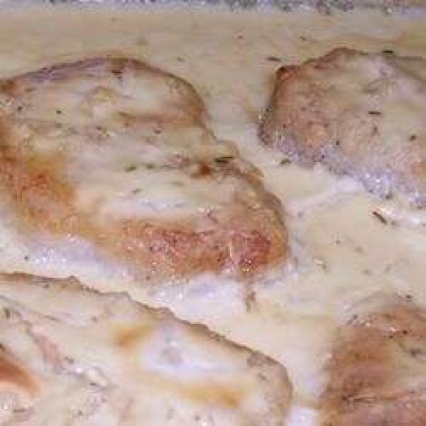Margie's Sour Cream Pork Chops