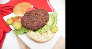 Air Fryer Vegan Burger