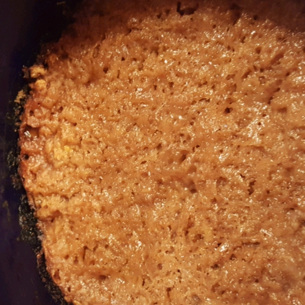 Slow Cooker Peach Cobbler
