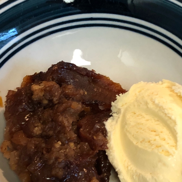 Slow Cooker Peach Cobbler