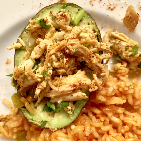 Mexi-Chicken Avocado Cups