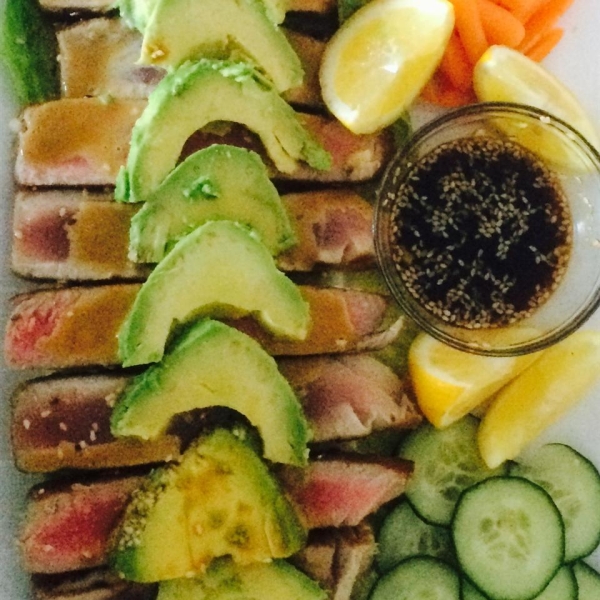 Wasabi Yellowfin Tuna