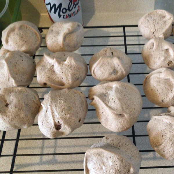 Chocolate Meringue Cookies