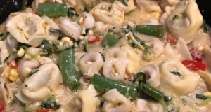 Summer Vegetable Cavatelli with Fresh Corn 