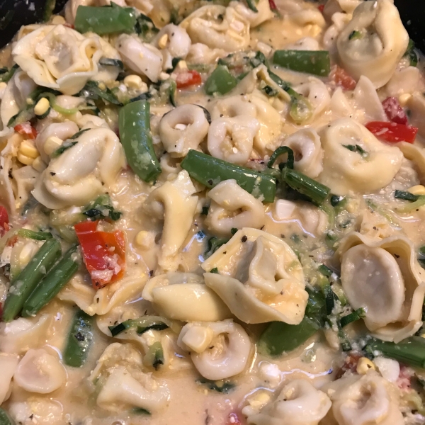 Summer Vegetable Cavatelli with Fresh Corn 