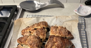 Raspberry-White Chocolate Scones