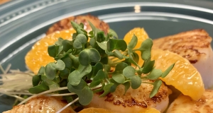 Seared Scallops with Jalapeño Vinaigrette