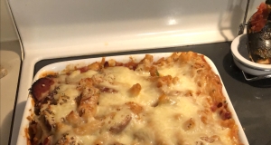 Kielbasa Pasta Casserole