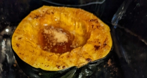 Roasted Acorn Squash with Brown Sugar