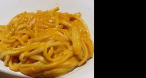 Pasta with Pumpkin Sauce