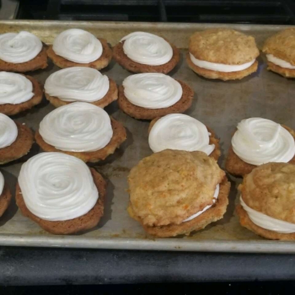 Carrot Cake Cookies with Pineapple