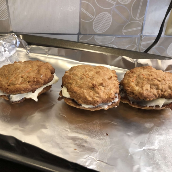 Carrot Cake Cookies with Pineapple