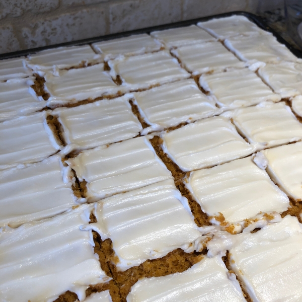 Tina's Pumpkin Spice Bars