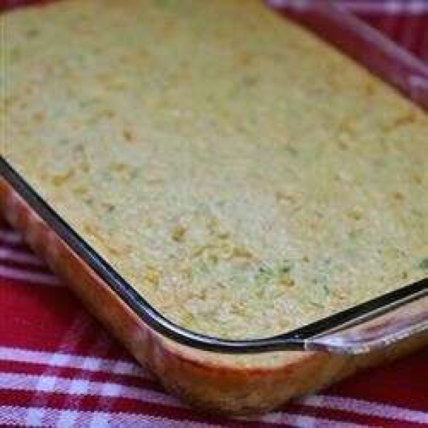 Hide the Veggies Please! Summer Squash and Zucchini Corn Casserole