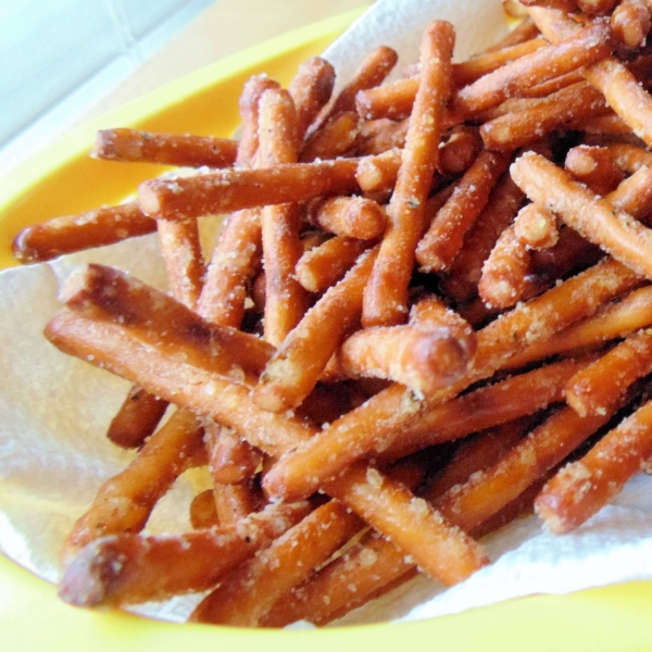 No Cook Pretzels with a Kick