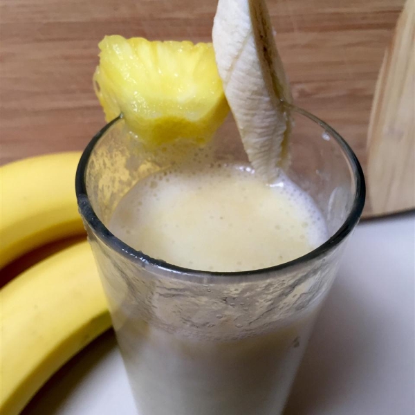 Pina Colada Smoothie (Vegan)