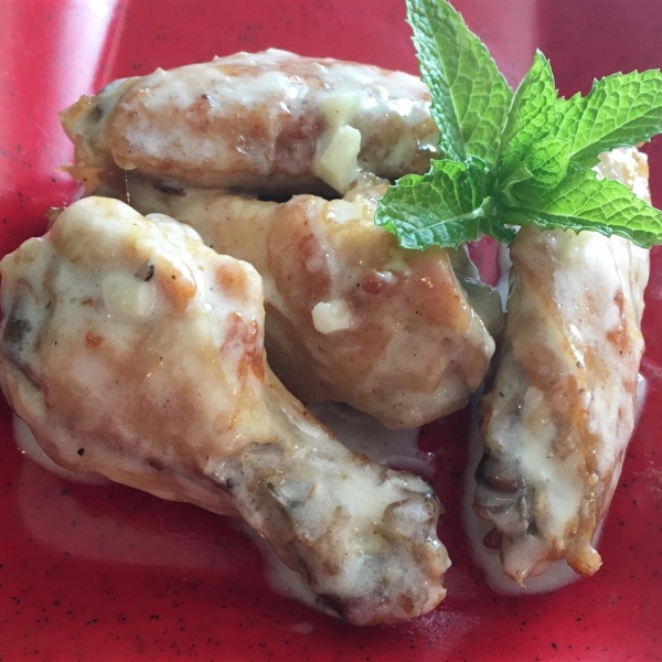 Alfredo Chicken Wings