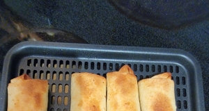 Air Fryer Chicken Taquitos