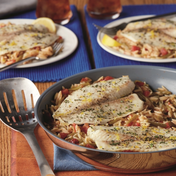 Lemon & Herb Fish Skillet
