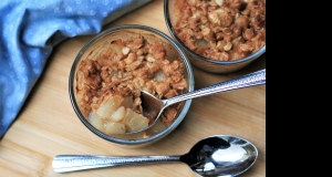 Air Fryer Pear Crisp for Two