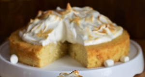 Toasted Marshmallow Cake