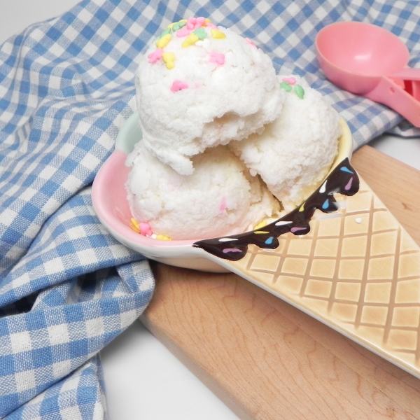 Creamy Snow Cream