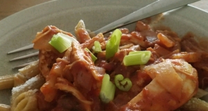 Spicy Kimchi Chicken Rotini