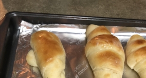 Cake Mix Yeast Rolls