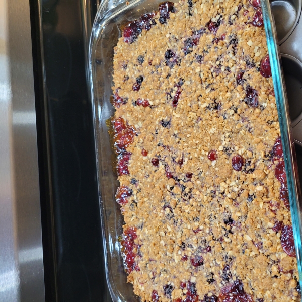 Easy Rhubarb Crisp