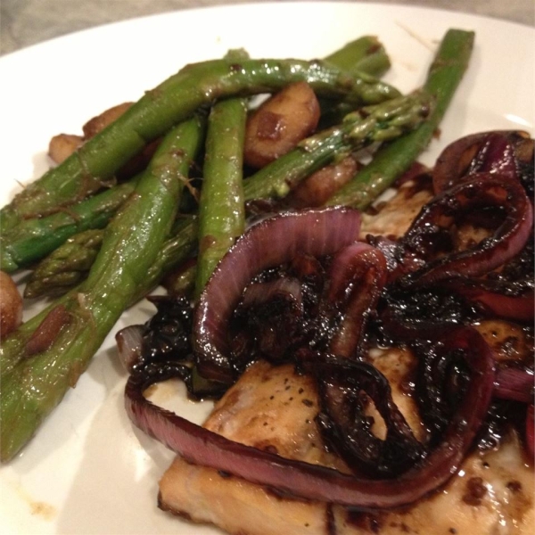 Asparagus and Water Chestnuts