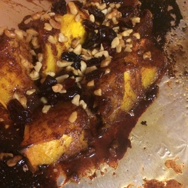 Sweet and Savory Hasselback Butternut Squash