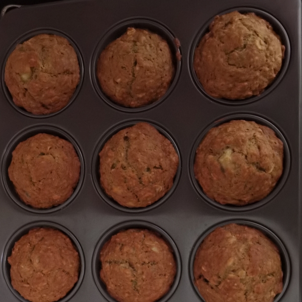 Banana Oat Muffins