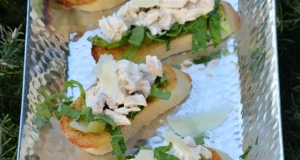 Chicken Caesar Toasts
