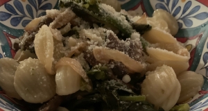 Broccoli Rabe with Portobello Mushroom