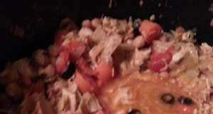 Moroccan Tagine with Olives and Artichoke Hearts