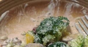 Mushroom Broccoli Salad
