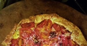 Cherry Tomato and Cheese Galette