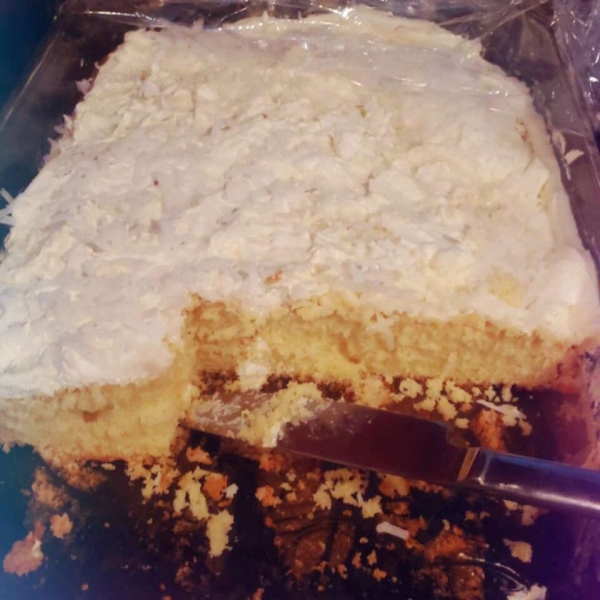 Coconut Cream Cake