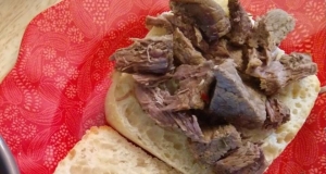 Chicago-Inspired Italian Beef Sandwich