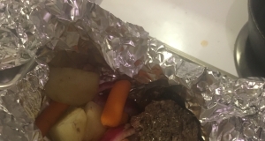 Sheet Pan Ground Beef, Potato, and Carrot Dinner