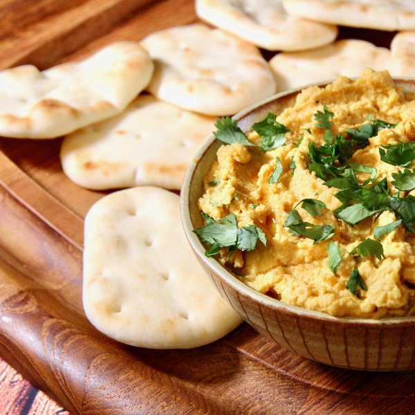 Asian-Inspired Carrot Hummus
