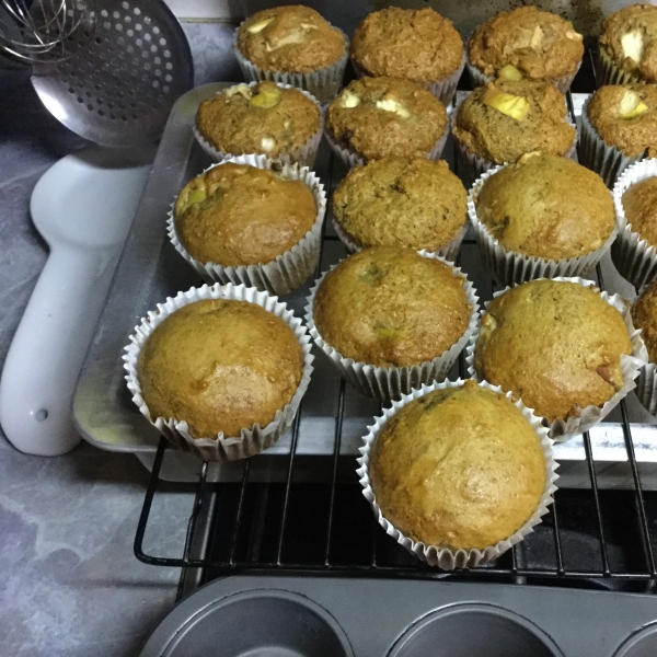 Cranberry Apple Breakfast Muffins