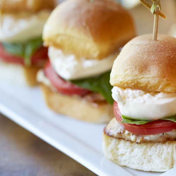 Burrata Chicken Sliders