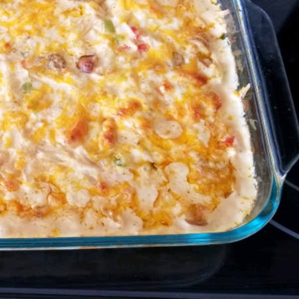 Sausage Hash Brown Bake