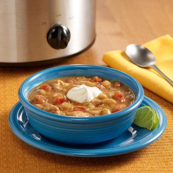 Slow Cooker White Chicken Chili from RO*TEL