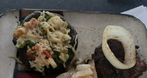 Grilled Stuffed Portobello Mushroom Caps