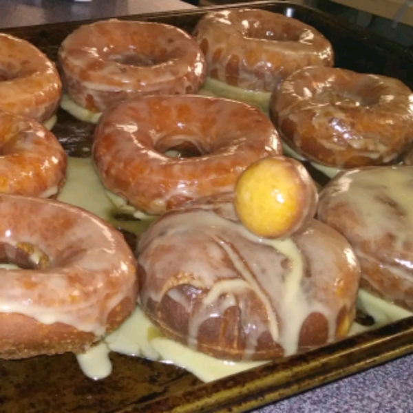 Apple Cider Glazed Doughnuts