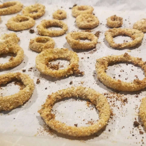 Oven-Baked Onion Rings
