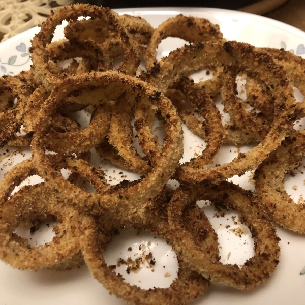 Oven-Baked Onion Rings